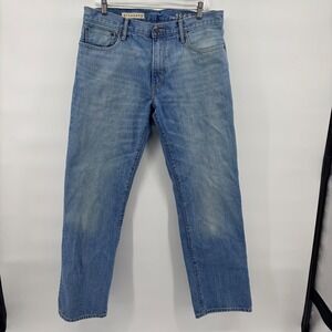 Gap 1969 Standard Jeans Mens 33x32 Blue‎ Smoke